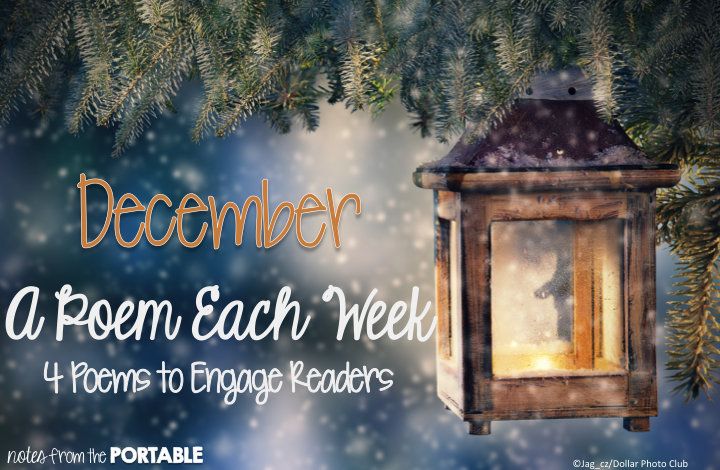 December A Poem Each Week. 4 Poems to Celebrate December. FREE questions and activities