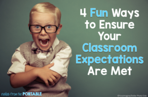 Use these 4 ideas to establish your classroom expectations. FREE game and assessment for ensuring students know your classroom procedures. 