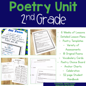 2nd grade poetry unit. 