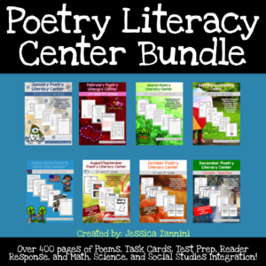 Poetry Literacy Center Bundle
