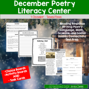 December Poetry Literacy Center 