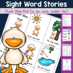 Duck Was Hot - Sight Word Stories