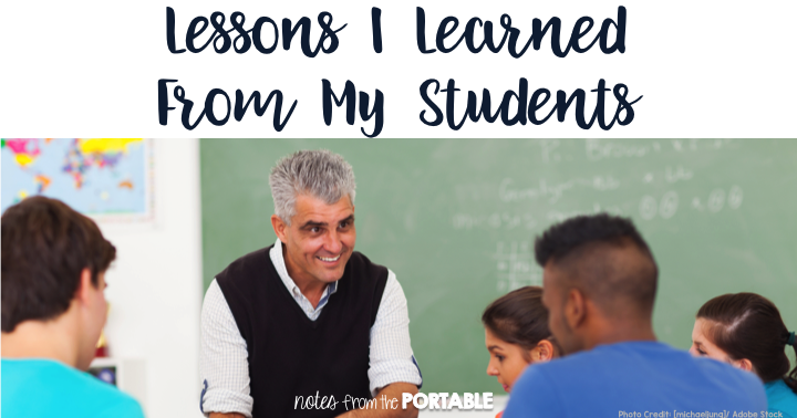 Lessons I learned from my students