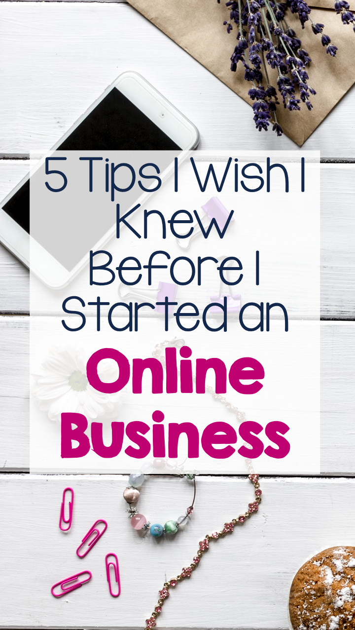 5 Tips for Starting an Online Business