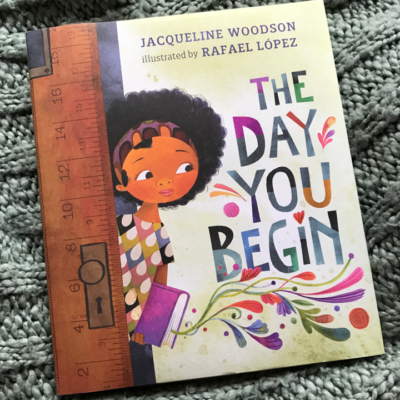 Personal Narrative Mentor Text cover for The Day You Begin by Jacqueline Woodson