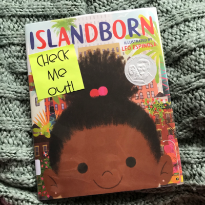 Personal narrative mentor text cover for Islandborn by Diaz