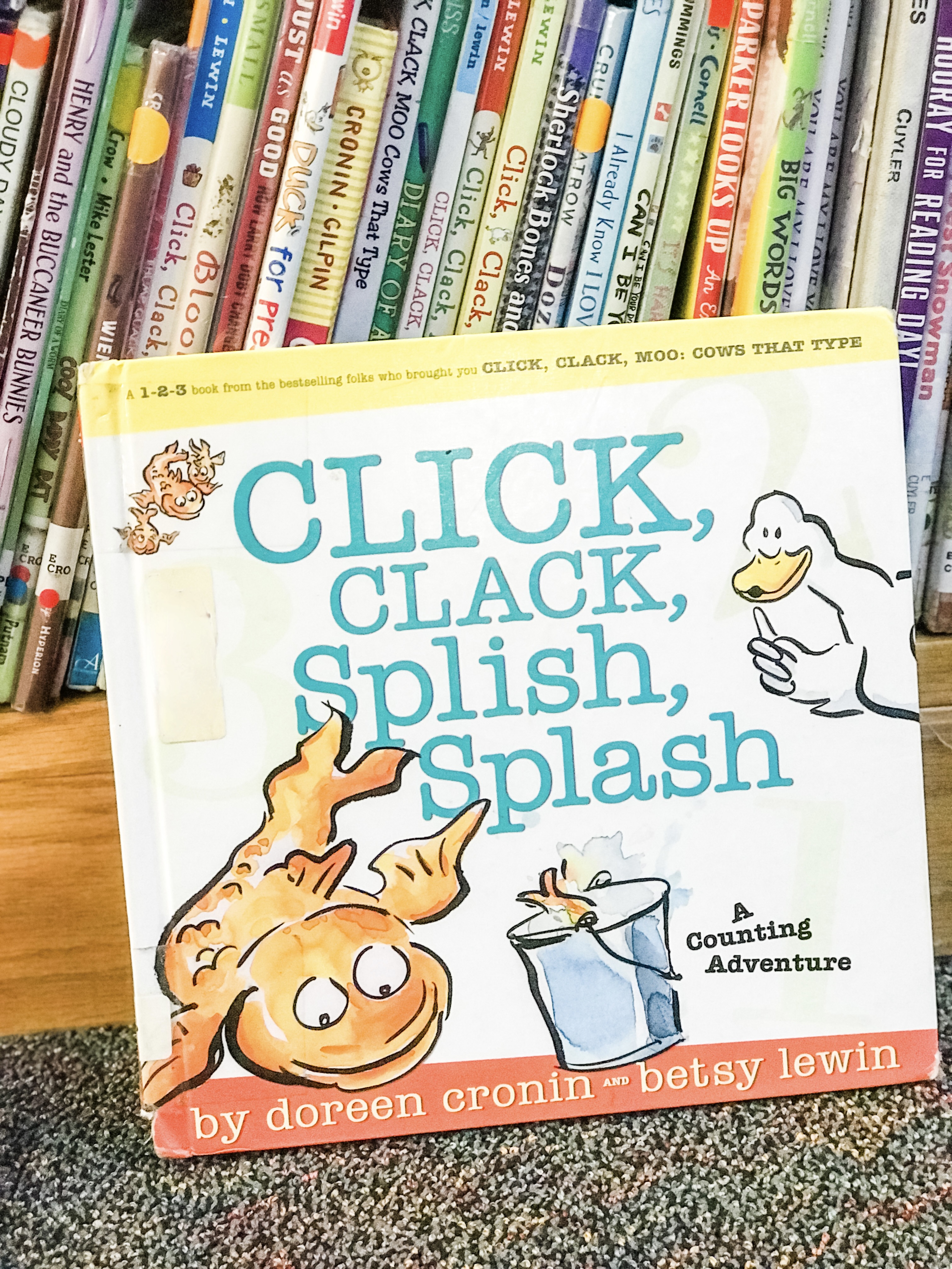 counting book - Click, Clack, Splish, Splash