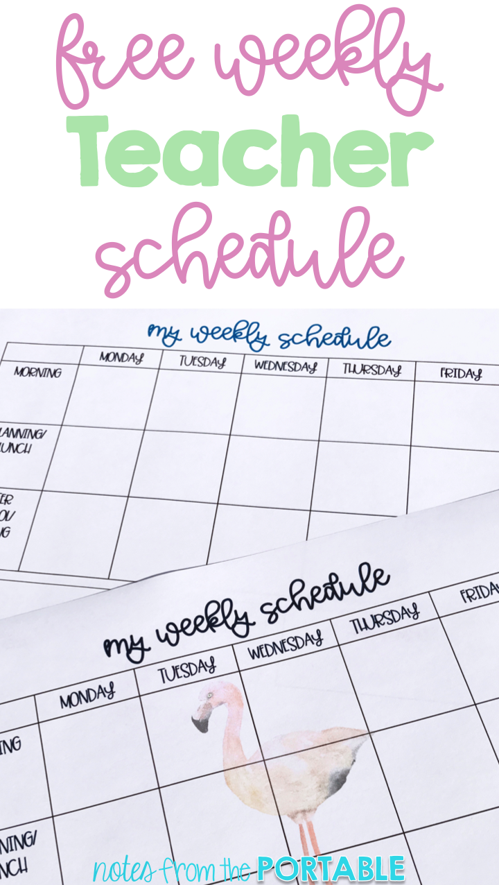 Weekly Schedule: The Perfect Tip to Tackling Overwhelming To-Do Lists