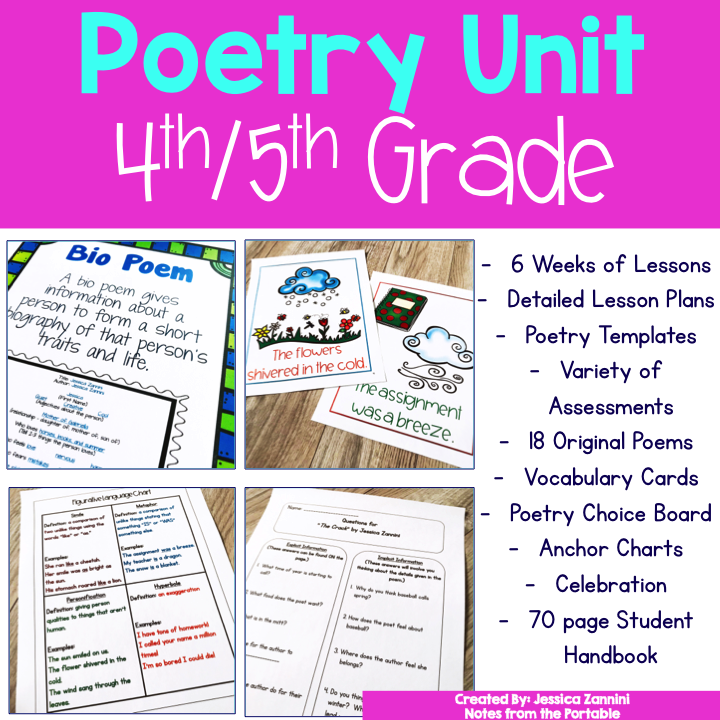 5th-grade-poetry-unit - Notes from the Portable