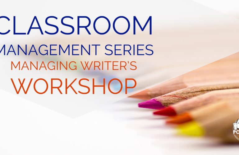 Does you need help managing your writer's workshop? These 5 tips will get you started! Hold writing conferences, get kids writing, and revising. Plus free writing conference guides.