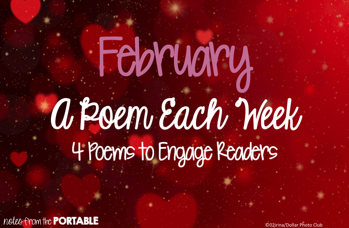 FREE February a Poem Each Week. Questions and activities to accompany 4 February-Themed poems.