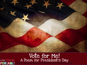 President's Day Poem Freebie