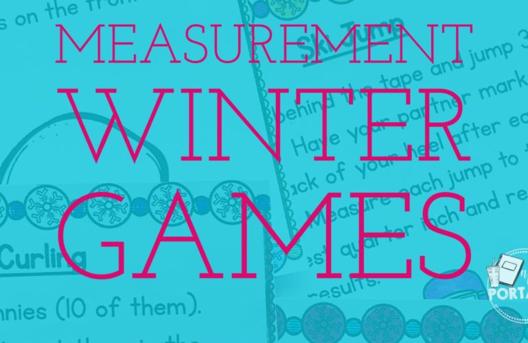 Celebrate the winter with these 12 measurement centers. A great review before testing and tons of fun!