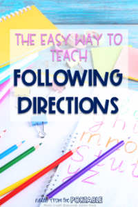 Looking for ideas on how to get your students to follow directions? Here are a few fun ways to get on track.