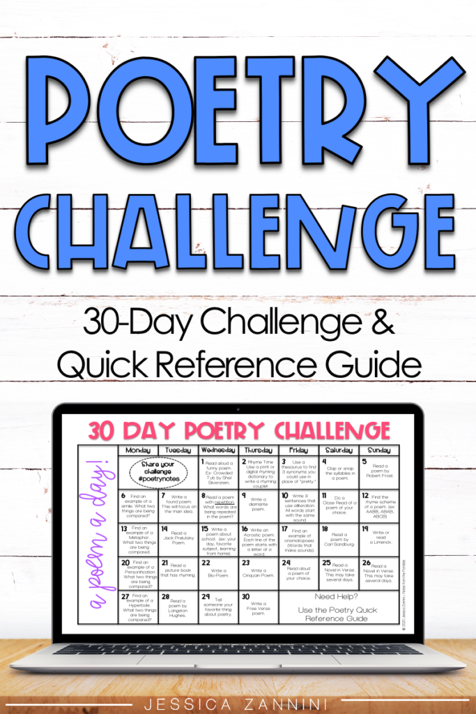 The 30-day Poetry Challenge