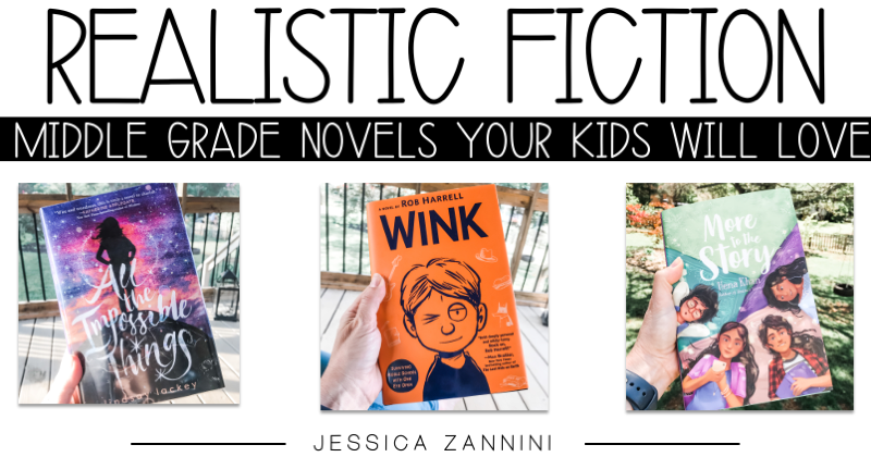 Middle Grade Realistic Fiction options for your Classroom Library