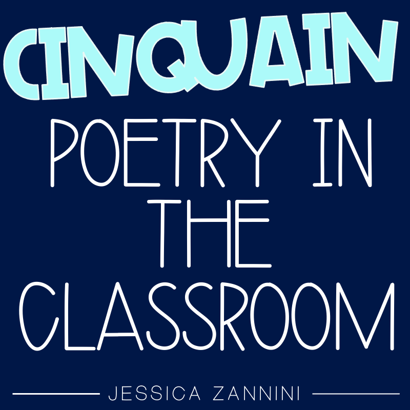 Teaching cinquain poetry in the classroom. This is a great way to assess understanding of parts of speech and word choice. 